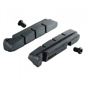 Saboti de frana Shimano R55C4-1 pt. janta carbon (-1MM thinner shoe) & suruburi de fixare 1 per.