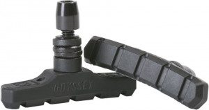 Saboti frana BMX Odyssey, Slim 4, negru-normal