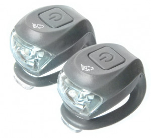 Sclipitor set Velotech 2 leduri gri