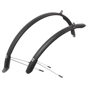 Set aparatori noroi M-Wave Flexi 28" 45 mm negre