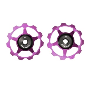 Set Rotițe Reverse Alu pentru Colab Chain-Tensioner, MTB, aluminiu, Mov