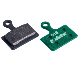 Sinter Plăcuțe de Frână Shimano K, compuși organici, MTB Race, verde, set