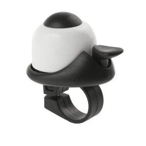 Sonerie M-Wave alu Mini-bell alb/negru 36mm