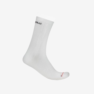 Sosete CASTELLI Aerorace Pro 20, Unisex, Alb