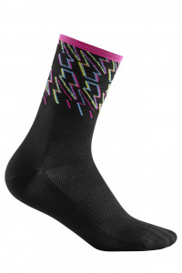 Sosete Cube Socks High Cut Blackline Black Albastru/Mov