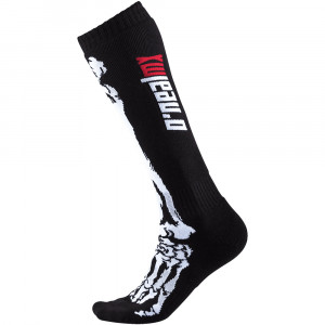 Sosete O'Neal Pro MX Sock Youth XRay Black/White (One Size)