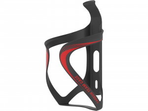 Suport bidon Lezyne Carbon Team, negru-rosu