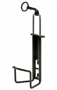Suport Bidon Reglabil Aluminiu M-WAVE 500 ml - 1,5 L Negru