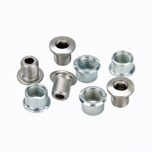 Suruburi Shimano FC-M552 pentru foaie mijloc si mare M8x8.5 si piulita 4 seturi
