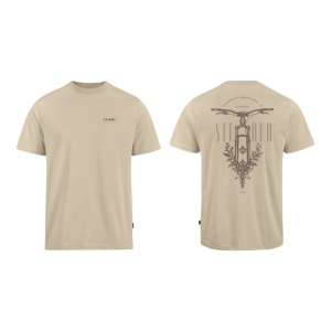 Tricou Cube Organic T-shirt Baroque Gty Fit Sand