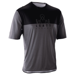 Tricou Leatt MTB Trail 3.0 Ghost Black