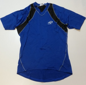 Tricou Shimano indoor pentru barbati maneca scurta negru/albastru
