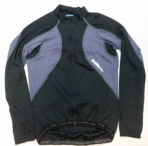 Tricou Shimano Performance Premium maneca lunga negru/gri
