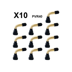 Valva tubeless curbata 90 grade pentru trotineta electrica 40mm - set 10 bucati