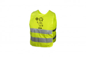 Vesta reflectorizanta pentru copii Kellys Starlight police