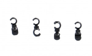 XLC cable clip BR-X104 rotatable, set of 4