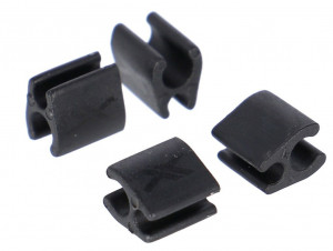 XLC cable clip for Di2 BR-X121 ?2,5mm cable, 4mm housing 4 pieces