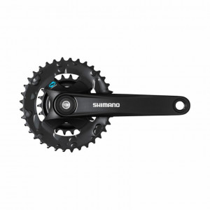 Angrenaj Shimano FC-M315-B2 36x22t brat 175mm pt. 7/8v Negru
