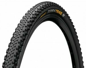 Anvelopa Conti Terra Trail ShieldWall fb. 28X1.50' 40-622, negru/piele neagra