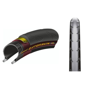 Anvelopa pliabila CONTINENTAL Gatorskin 28", 700x23C, 23-622, DuraSkin, Negru