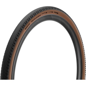 Anvelopa pliabila PIRELLI Cinturato Gravel H 40-622, Prowall Gravel, 120 TPI SmartEVO GR, Tan-Wall, TLR, Negru/Maro