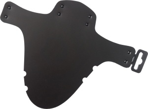 Aparatoare fata Voxom Mud Guard, pentru furca suspensie, polipropilena reciclabila, negru