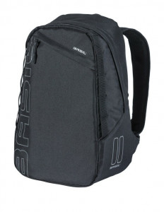 backpack Basil Flex black 17l. hook-on system, 33x17x52