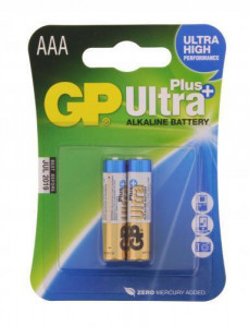 Baterie alcalina R3 AAA 2 bucati/blister Ultraplus GP