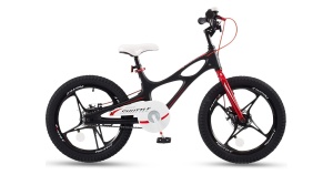 Bicicleta copii Royal Baby Space Shuttle, Negru - 18"