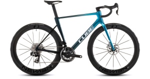 Bicicleta Cube LITENING AIR C:68X SLX, Chromeblue LIQUIDBLUE, 2026 - 28"