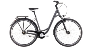 Bicicleta CUBE Town ONE Easy Entry, SlateBlack LUNAR, 2025 - 28"