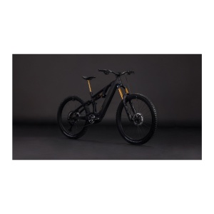 Bicicleta Electrică Cube AMS HYBRID 177 C:62 AT 600X, Carbon GOLD, 2026 - 29"
