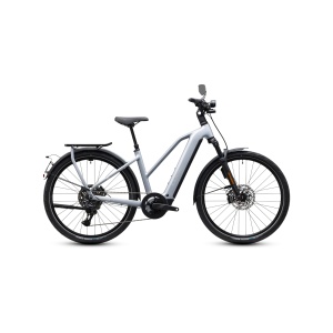 Bicicleta Electrica Cube Kathmandu Hybrid 45 800 Trapeze Slategrey Chrome 2027
