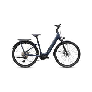Bicicleta Electrica Cube Kathmandu Hybrid, C:62 PRO 400X Easy Entry, Liquidsteel Prizm 2027 - 28"
