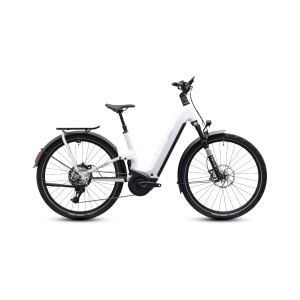 Bicicleta Electrica Cube Kathmandu Hybrid ONE11 HPC SLX 800 Metallicwhite Prizm 2027