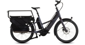 Bicicleta Electrica Cube LONGTAIL HYBRID COMFORT FAMILY 800, Haze REFLEX, 2026, One Size - 26"