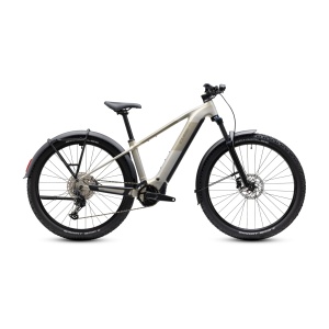 Bicicleta Electrica Cube Reaction, Hybrid ONE 720 Fe, Pearlsilver Chrome 2027 - 29"