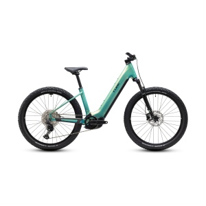 Bicicleta Electrica Cube Reaction, Hybrid Performance 720 Easy Entry, Maldivian Black 2027 - 27.5"