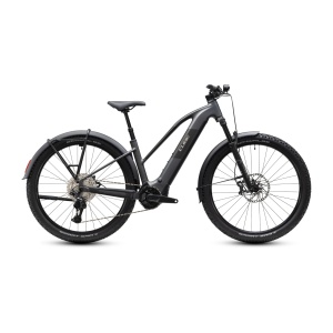 Bicicleta Electrica Cube Reaction, Hybrid Race 800 Fe Trapeze, Slabgrey Chrome 2027 - 29"