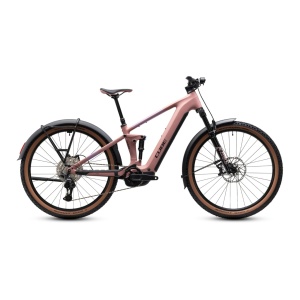 Bicicleta Electrica Cube Stereo, Hybrid ONE22 SLX 800 Fe, Ruby Black 2027 - 27.5"