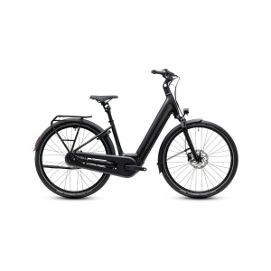 Bicicleta Electrica Cube Supreme, Hybrid Comfort ONE 600 Easy Entry, Gunmetal Reflex 2027 - 26"/28"