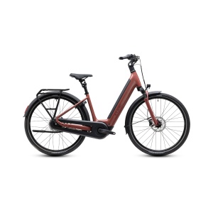 Bicicleta Electrica Cube Supreme, Hybrid Comfort PRO 600 Easy Entry, Burgundy Claret 2027 - 26"/28"