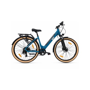 Bicicleta Electrica Devron 28200, Albastru – 28"