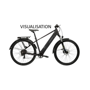 Bicicleta Electrica Kross SOLAR BOOST 2.0 SUV, Black / SILVER MAT – 29"