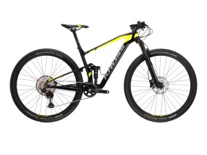 Bicicleta Kross Earth 3.0 M 29 M black / lime green/ silver/ glossy
