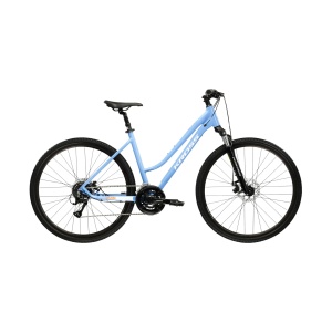 Bicicleta Kross Evado 3.0 blue/white glossy