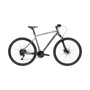 Bicicleta Kross Evado 5.0 grey/black glossy