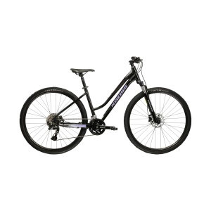 Bicicleta Kross Evado 7.0 black/purple glossy