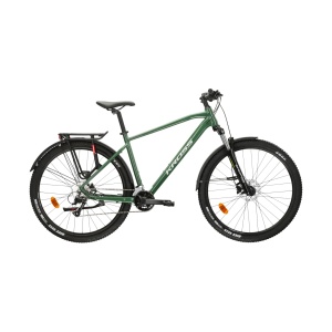 Bicicleta Kross Hexagon 4.0 EQ green / silver / glossy