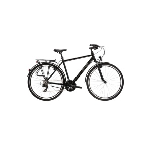 Bicicleta Kross TRANS 1.0, Black / GREY GLOSSY – 28"